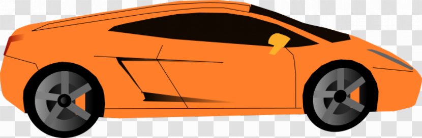 Lamborghini Aventador Sports Car Gallardo - Driving - Vector Graphics Transparent PNG