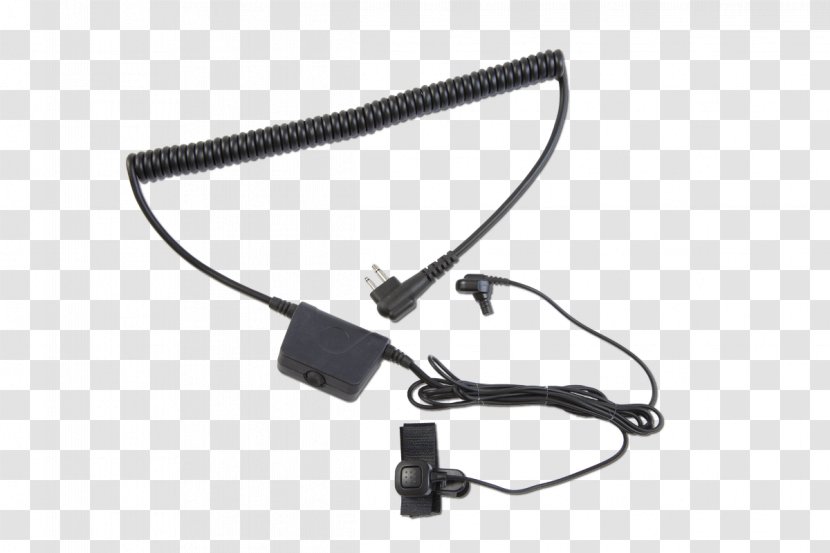 Push-to-talk Headset Headphones Car Two-way Radio - Household Hardware - Motorola Microphone Transparent PNG