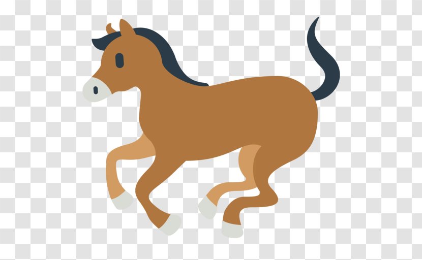 Horse Emojipedia Equestrian Emoticon - Like Mammal Transparent PNG