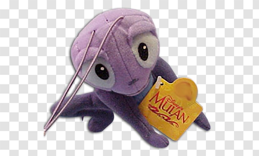 Cri-Kee Plush Mulan Stuffed Animals & Cuddly Toys - Purple Transparent PNG