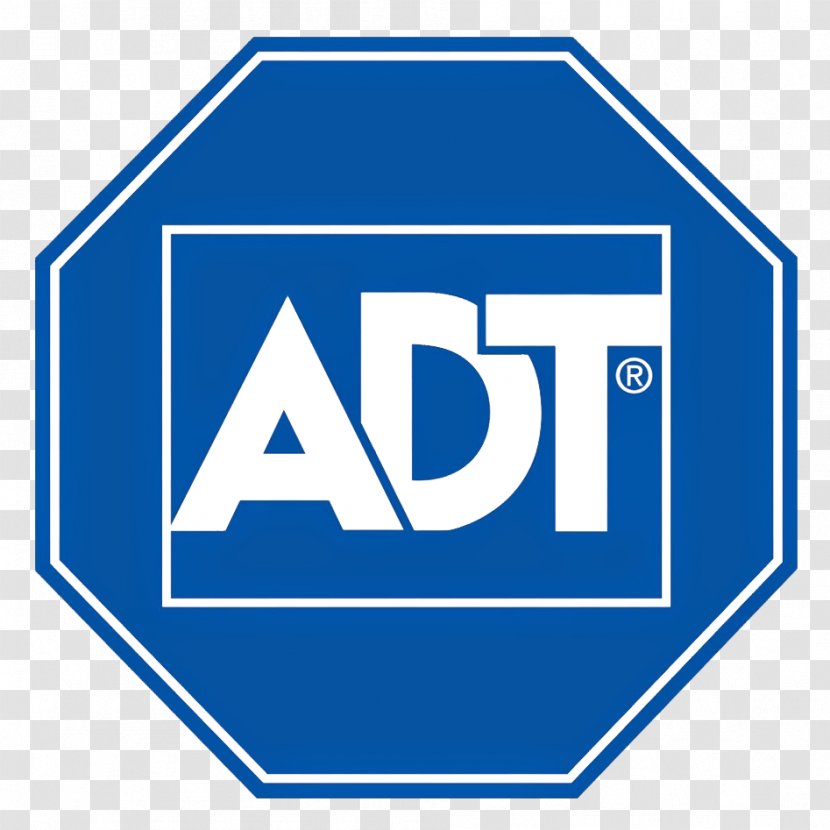 ADT Security Services Home Alarms & Systems Company - Signage - Protection One Inc Transparent PNG