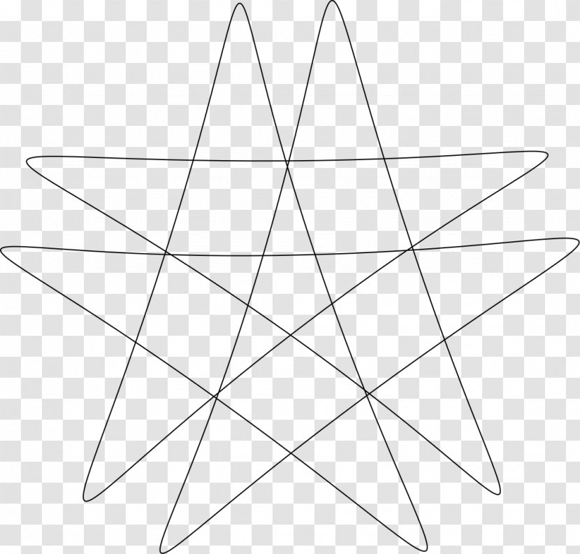 Triangle White Point Line Art Transparent PNG