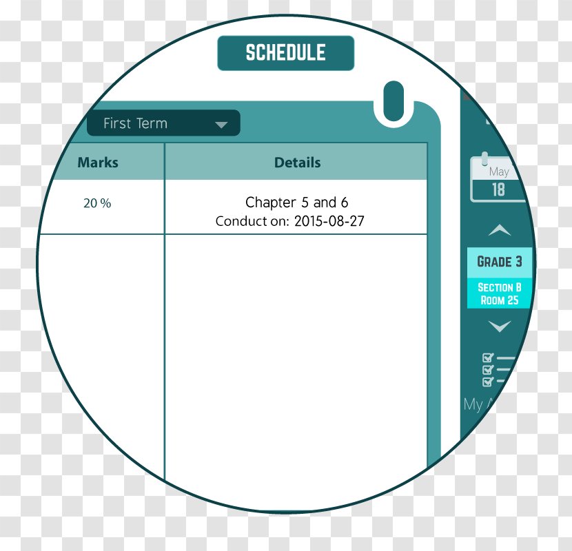 Brand Organization Product Design Line - Text Messaging - Elementary Teacher Schedule Template Transparent PNG