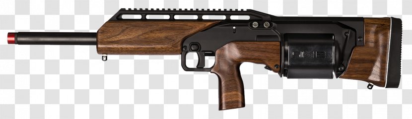 Shotgun Firearm Weapon Bullpup Cartridge - Silhouette Transparent PNG