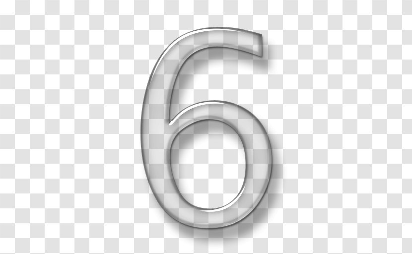 Number 3D Computer Graphics Icon - Product Design - 6 Transparent PNG
