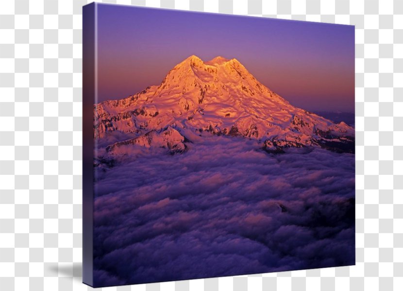 Mount Rainier Geology Badlands National Park Gallery Wrap Mountain - Printing Transparent PNG