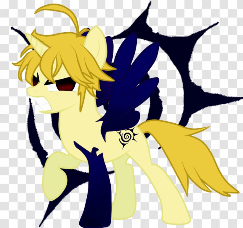 Pony Meliodas The Seven Deadly Sins Demon Art - Heart Transparent PNG