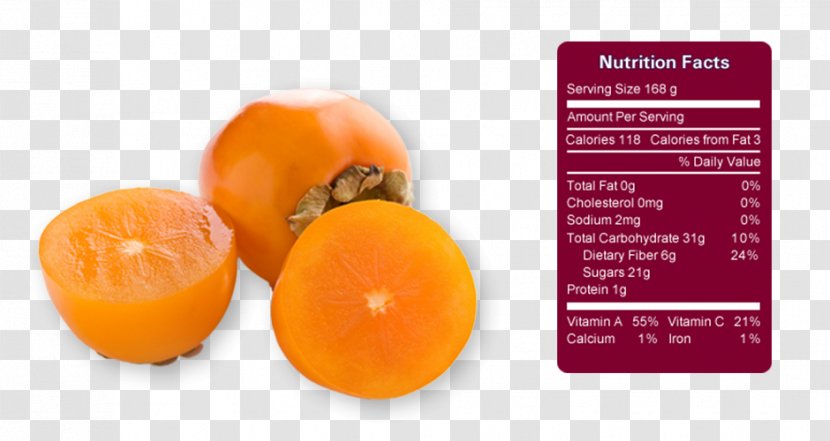Nutrient Persimmon Superfood - Ripening Transparent PNG