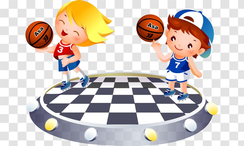 Basketball Child Drawing Sport - Show Transparent PNG