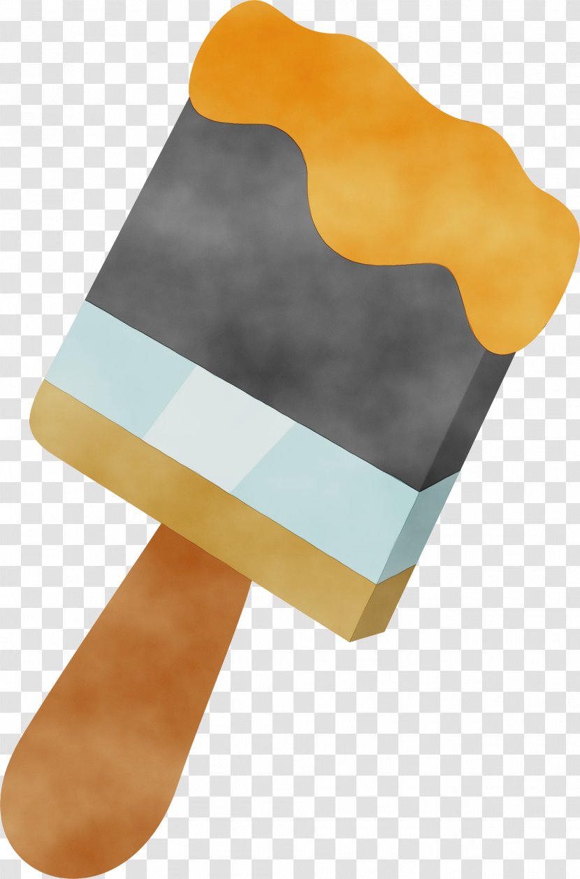 Paint Brush Cartoon - Book - Frozen Dessert Ice Pop Transparent PNG