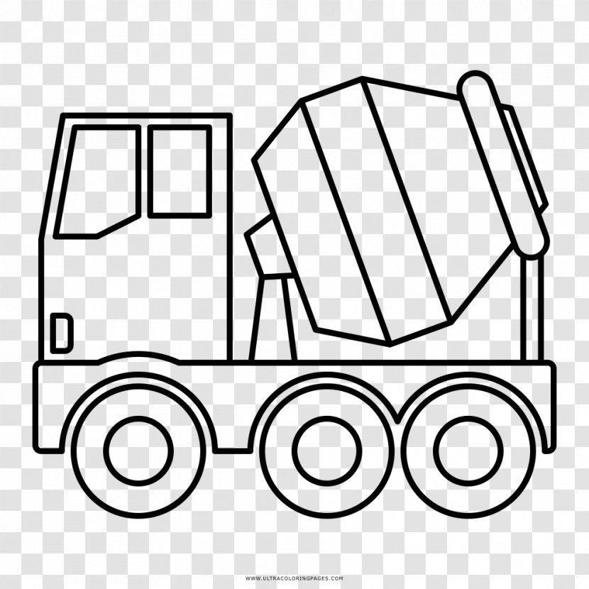 Coloring Book Tank Truck Drawing Cistern - White Transparent PNG