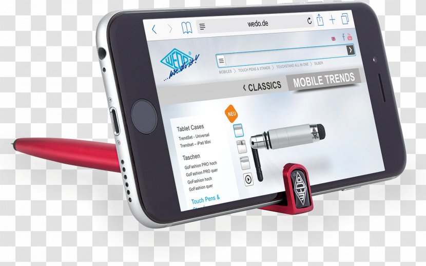 Smartphone Wedo Eingabestift 3-in-1 