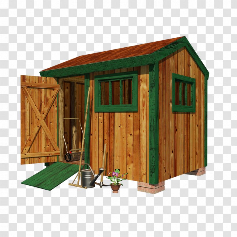 Shed Garden Tool Building House - Living Room - Cottage Transparent PNG