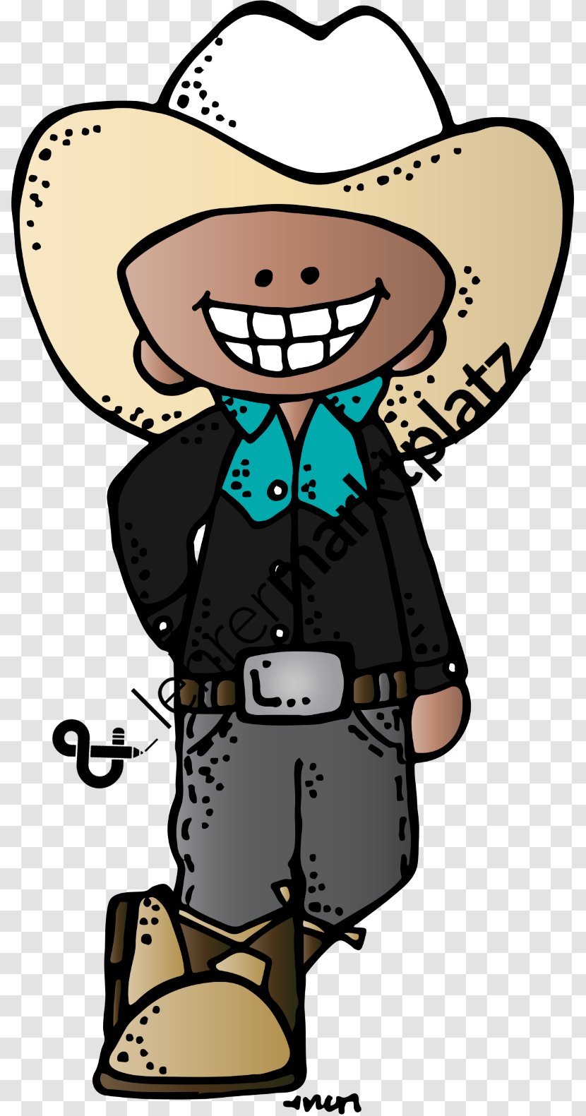 Clip Art Cowboy Illustration Horse - Boot - Rope Cartoon Transparent PNG