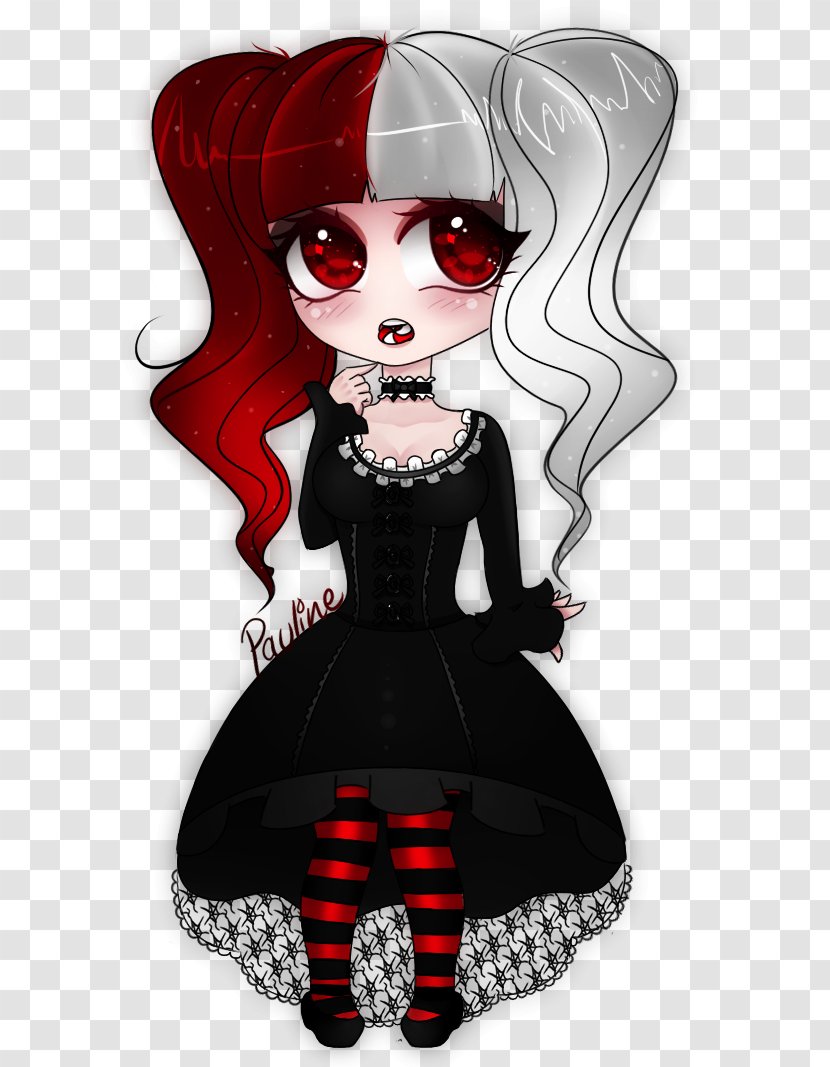 Legendary Creature Black Hair Supernatural Supervillain - Goth Subculture - Imvu Avatars Transparent PNG