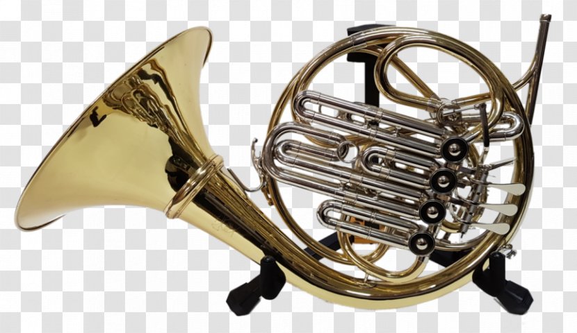Saxhorn French Horns Trumpet Bugle Flugelhorn - Cartoon Transparent PNG