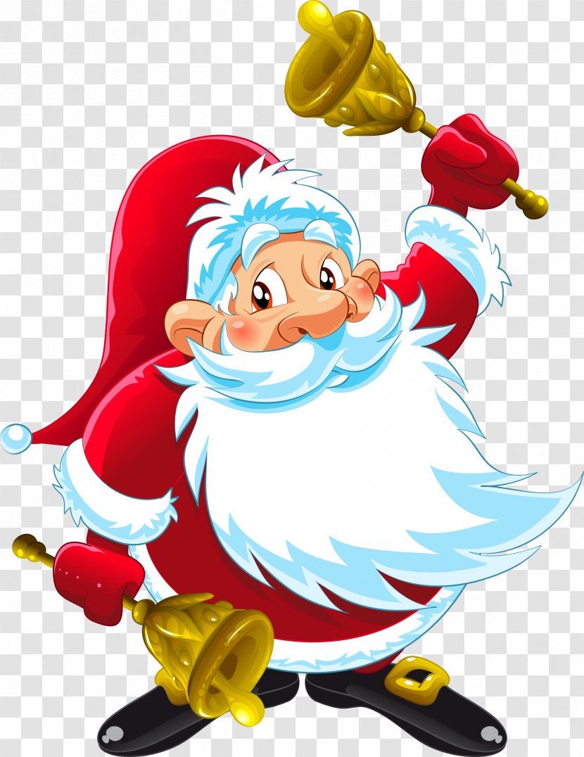 Santa Claus Cartoon Suit Clip Art - Christmas - Right Amount Transparent PNG