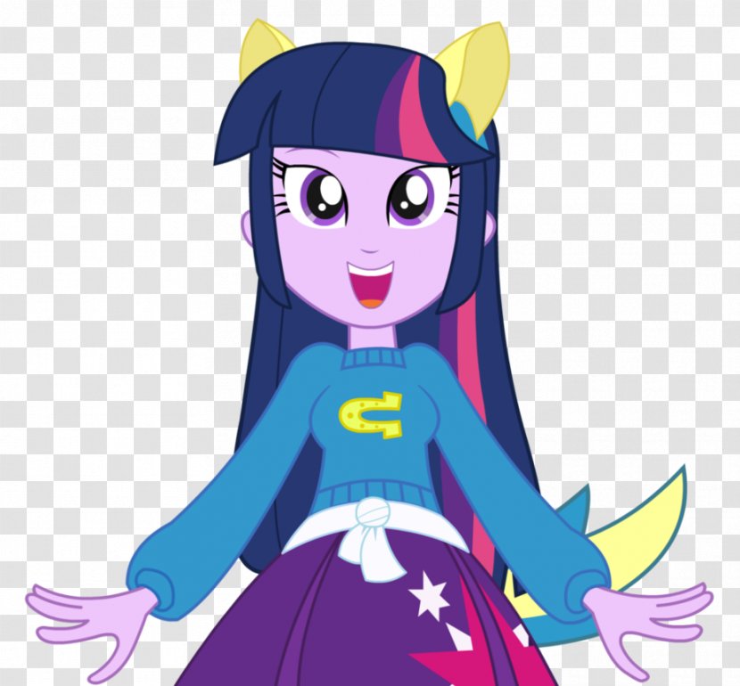 Twilight Sparkle Rarity Rainbow Dash Spike My Little Pony: Equestria Girls - Frame Transparent PNG