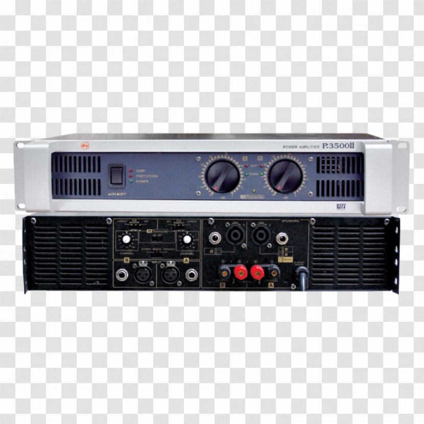 Microphone Audio Power Amplifier Loudspeaker Electronics - Av Receiver - Sound System Transparent PNG