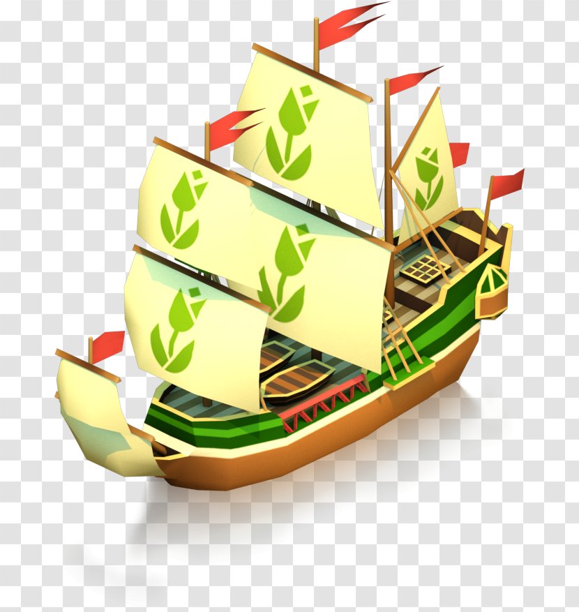 Easter Cartoon - Ship - Sailboat Boating Transparent PNG
