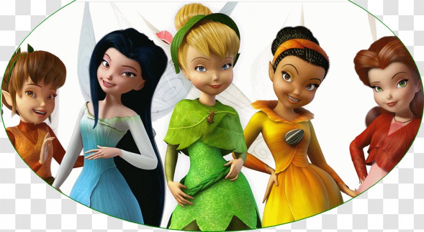 Tinker Bell Disney Fairies Peter Pan Vidia Silvermist - Pixie - Amigas Transparent PNG