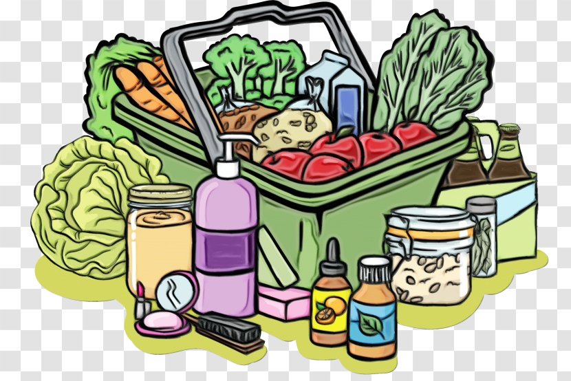 Clip Art Grocery Store Food Cooperative - Vegetable - Organic Transparent PNG