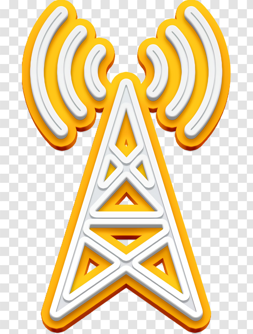Antenna Icon Communication And Media Icon Transparent PNG