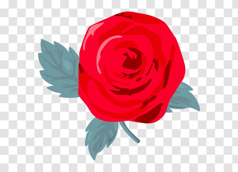 Garden Roses Illustration Clip Art Petal - Red - Flowering Plant Transparent PNG