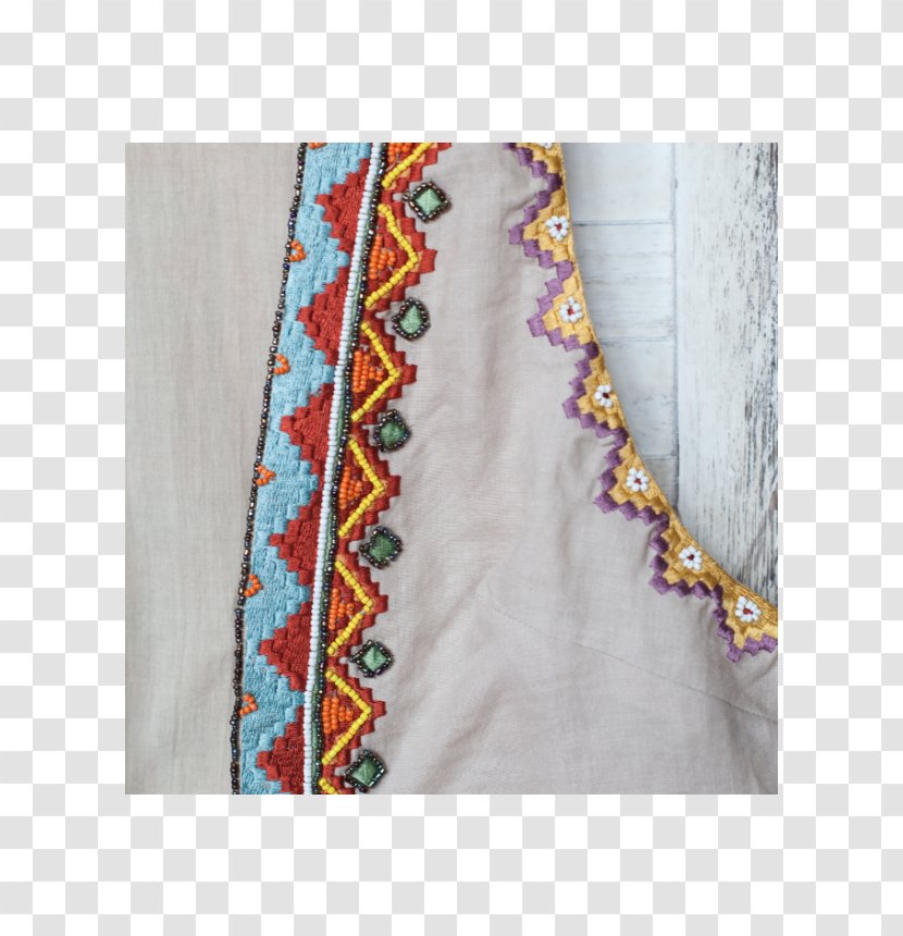 Embroidery Beadwork Textile Turquoise Linen - Machu Picchu Transparent PNG