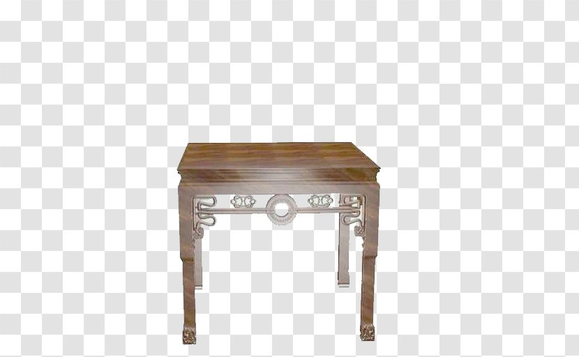 Table Chinese Furniture Chair 3D Modeling - Wood Stain Transparent PNG