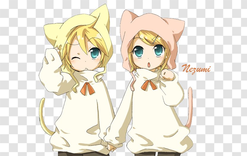 Kagamine Rin/Len Hatsune Miku Vocaloid Megpoid - Flower - Sleeping Child Transparent PNG