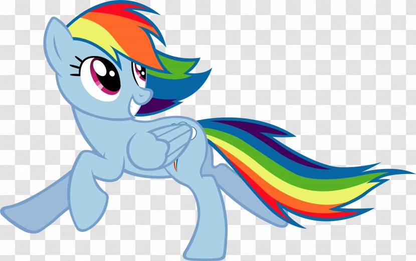 Rainbow Dash Pony Twilight Sparkle Rarity - Mythical Creature - Nemo Transparent PNG