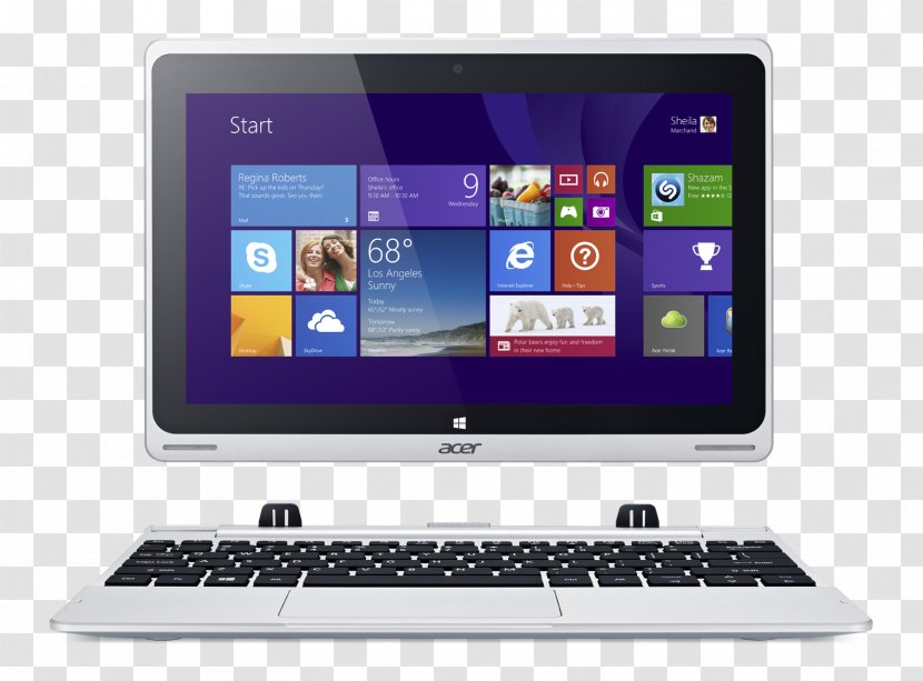 Laptop Acer Aspire Switch 10 SW5-011 Intel Atom - Multimedia Transparent PNG