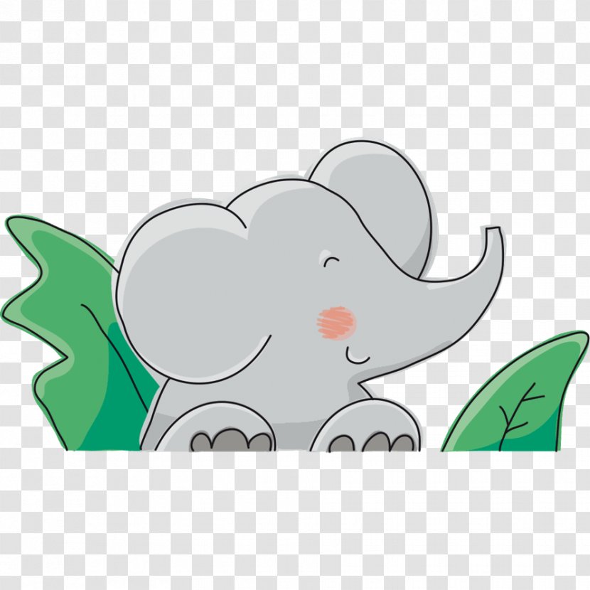 Elephantidae Sticker Child Parede Mural - Savanna Transparent PNG