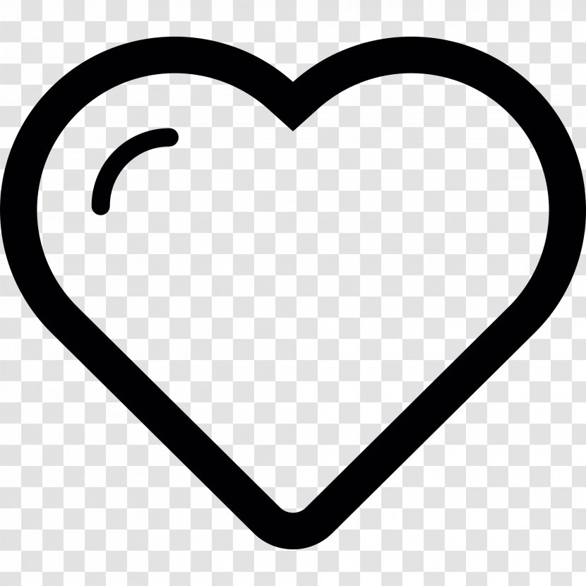 Heart Love - White Transparent PNG