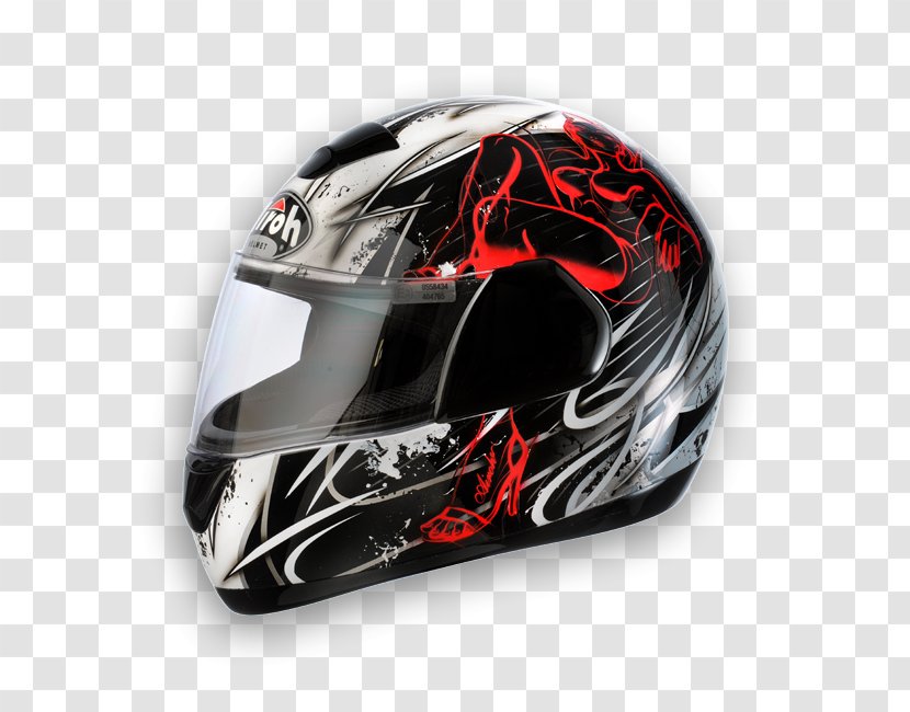 Bicycle Helmets Motorcycle Lacrosse Helmet AIROH - Racing Transparent PNG