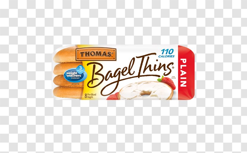 Bagel Bakery Toast Thomas' Whole Grain - Raisin - Cream Cheese Transparent PNG