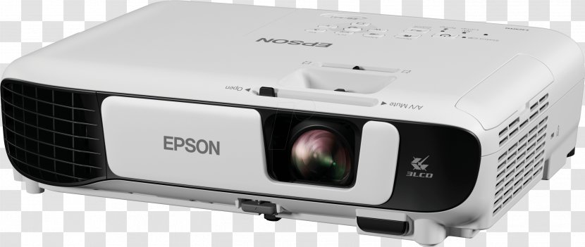 Light Multimedia Projectors 3LCD Super Video Graphics Array - Stereo Amplifier Transparent PNG