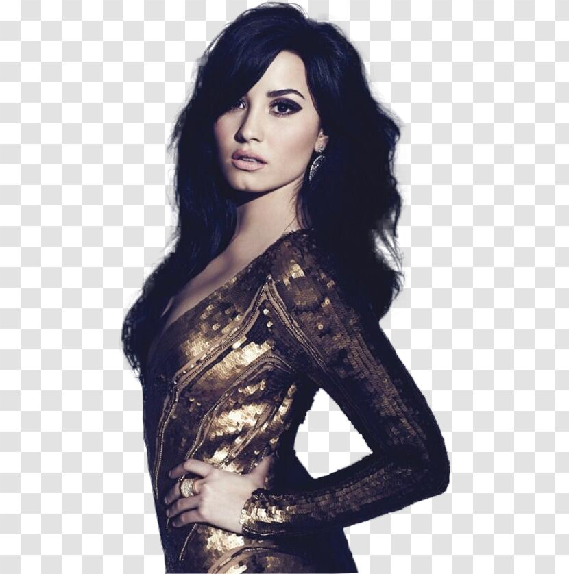 Demi Lovato Glee 2013 Teen Choice Awards Confident - Watercolor Transparent PNG