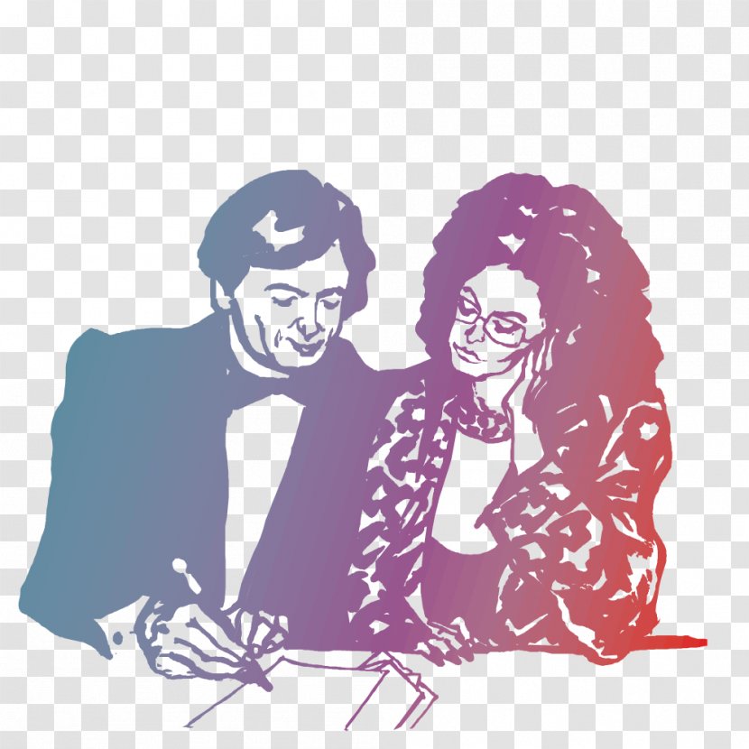 Adobe Illustrator Clip Art - Love - Business Men And Women Contract Transparent PNG