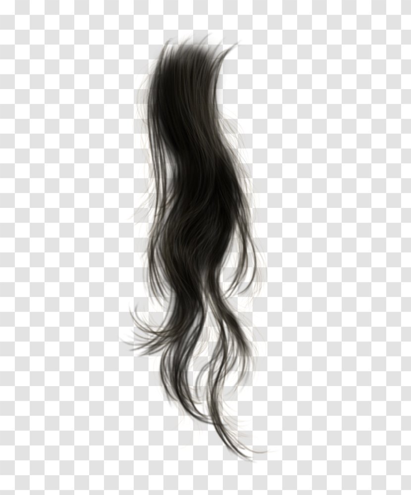 Black Hair Wig - Toup%c3%a9e - Cabelo Transparent PNG