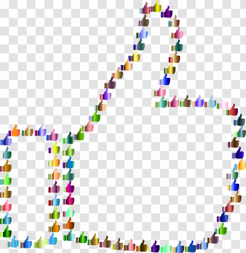 Thumb Signal Clip Art - Fractal - Up Transparent PNG