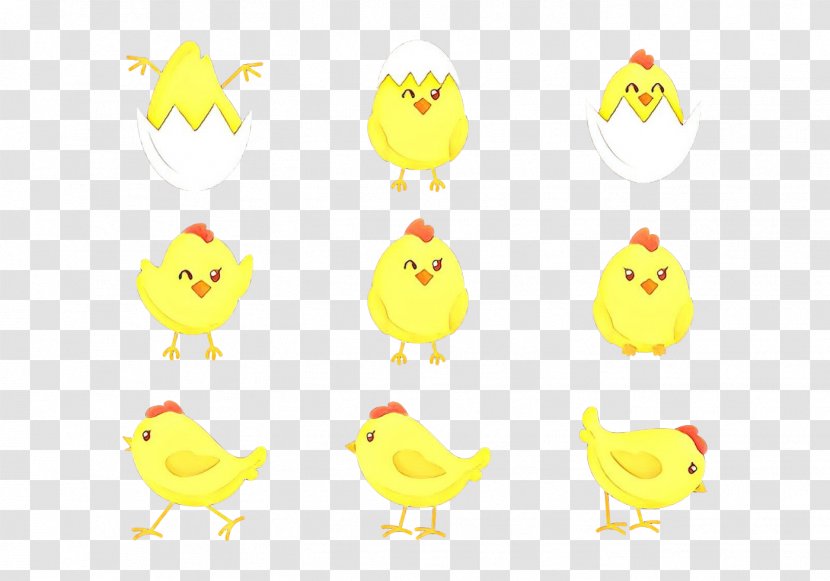 Emoticon Product Font Text Messaging Beak - Yellow - Bath Toy Transparent PNG