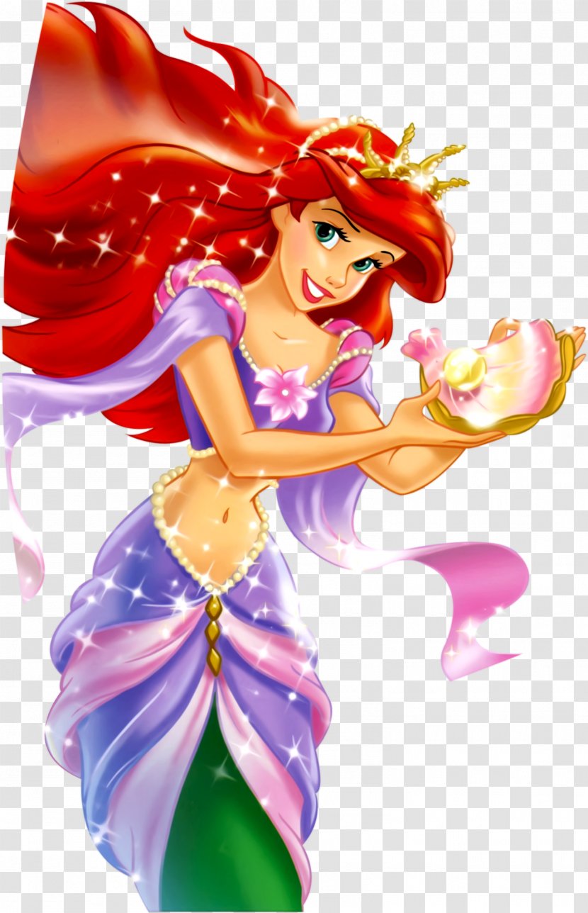 Ariel The Little Mermaid Disney Princess Walt Company - Cartoon Transparent PNG