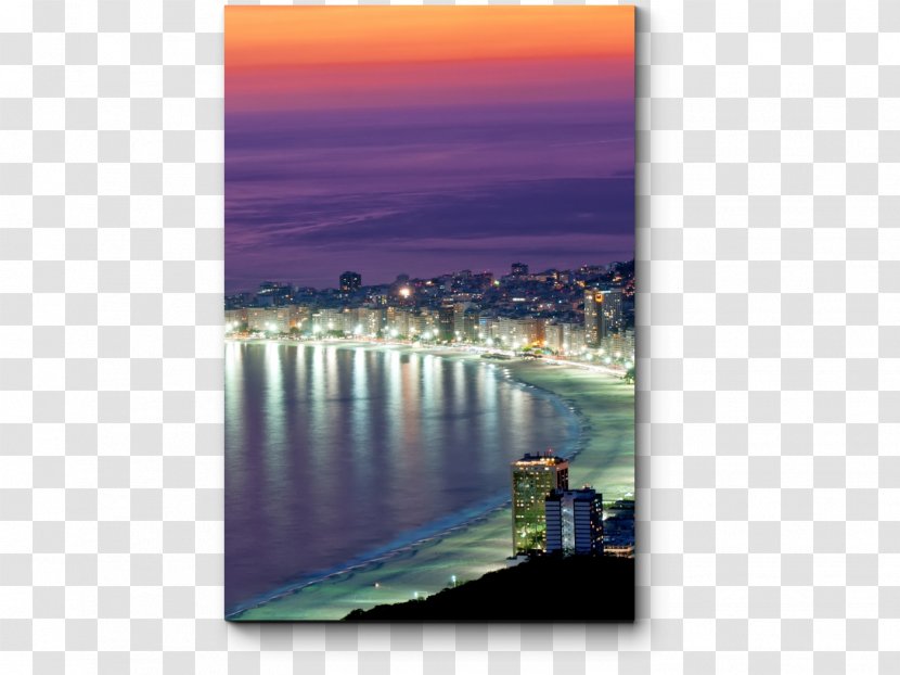 Rio De Janeiro Beach Mural Hotel Capitals Of Brazil - Photography Transparent PNG
