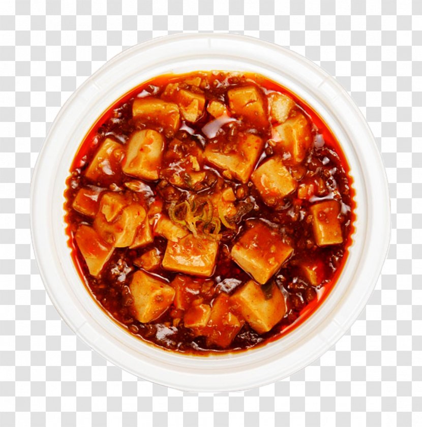 Mapo Doufu Curry Chinese Cuisine Donburi Food - Tofu - Oriental Transparent PNG