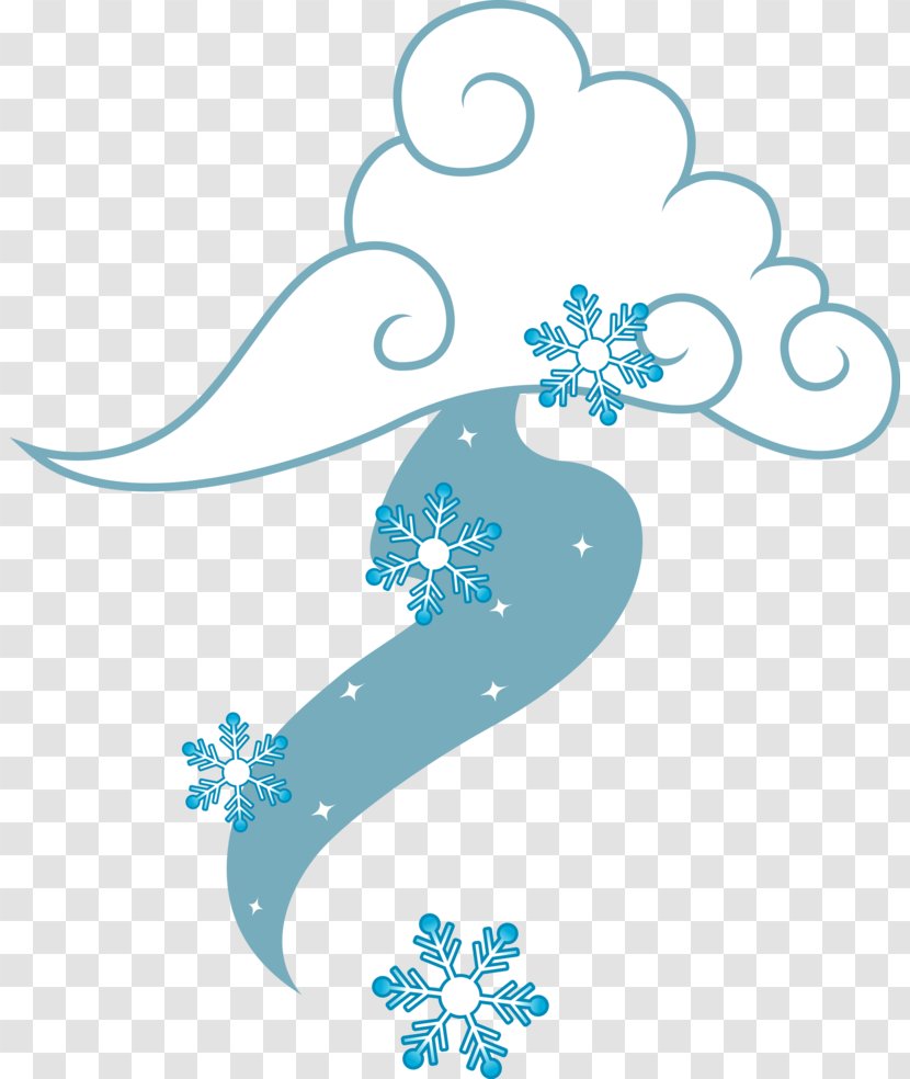 Cutie Mark Crusaders Snow Graphic Design - Cloud - Snowflake Transparent PNG