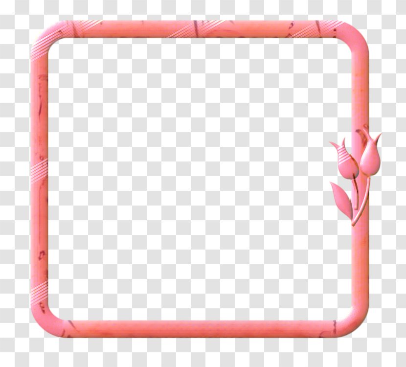 Pink Background Frame - Picture Rectangle Transparent PNG