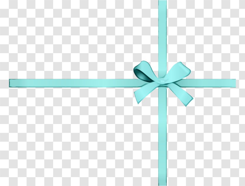 Turquoise Aqua Blue Teal Ribbon - Gift Wrapping - Wheel Transparent PNG