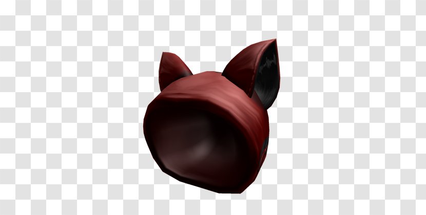 Roblox Hoodie Hat Avatar Red Snout Transparent Png - roblox painting hat